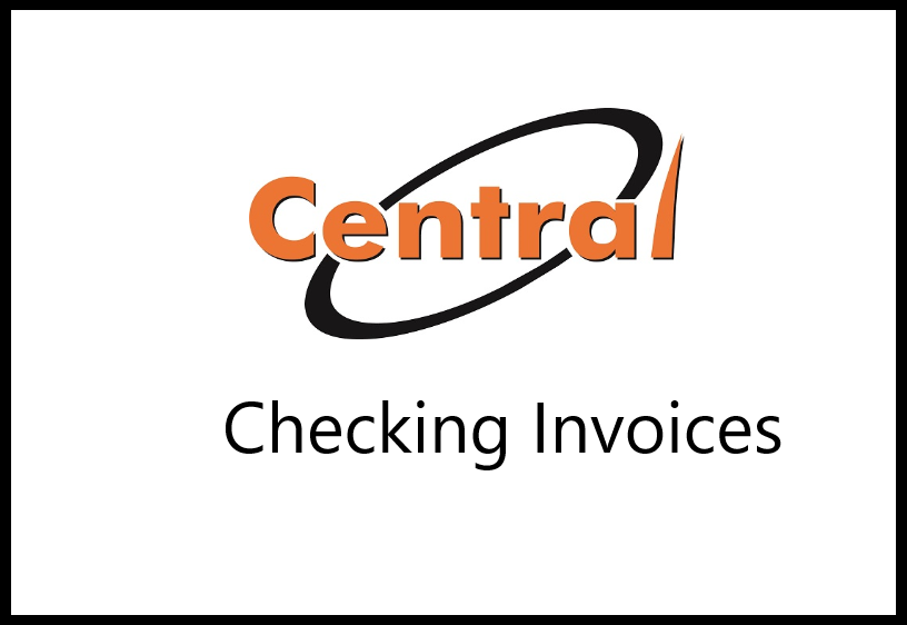 #4 Checking Invoices