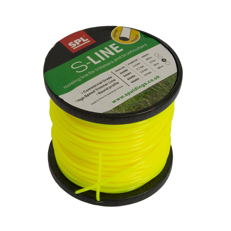 SPL® S-Line Round Profile 3.0mm Strimmer Line 60m