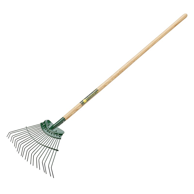 Bulldog Premier Springbok Lawn Rake - long shaft (9128NL)