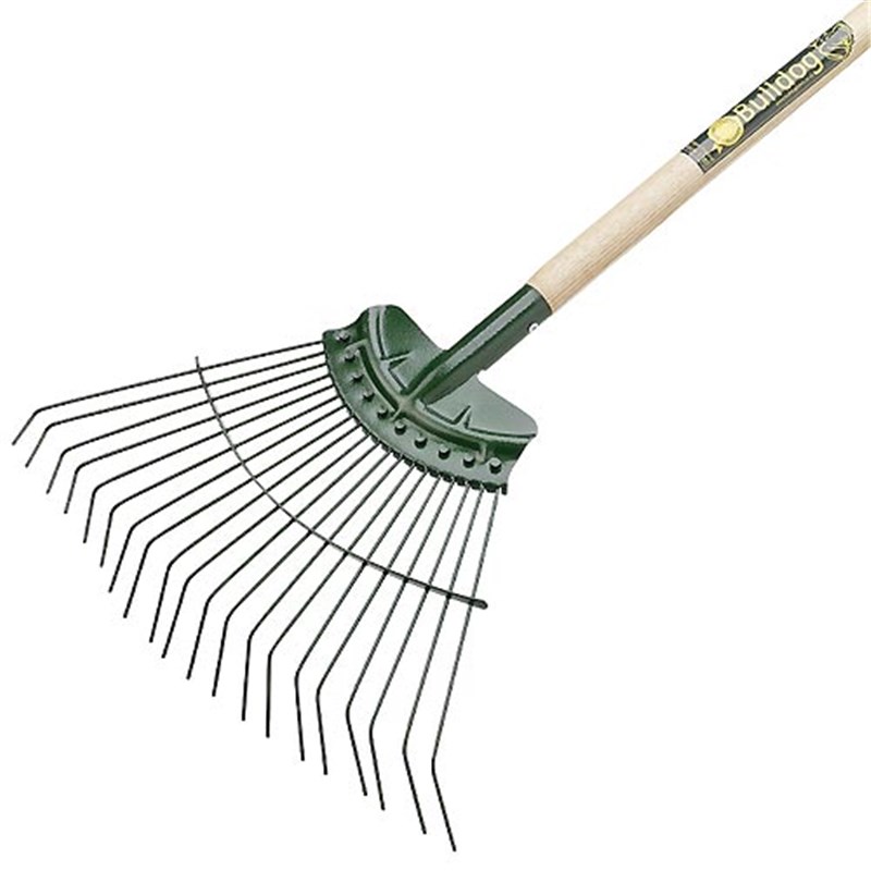 Bulldog Premier Springbok Lawn Rake - long shaft (9128NL)