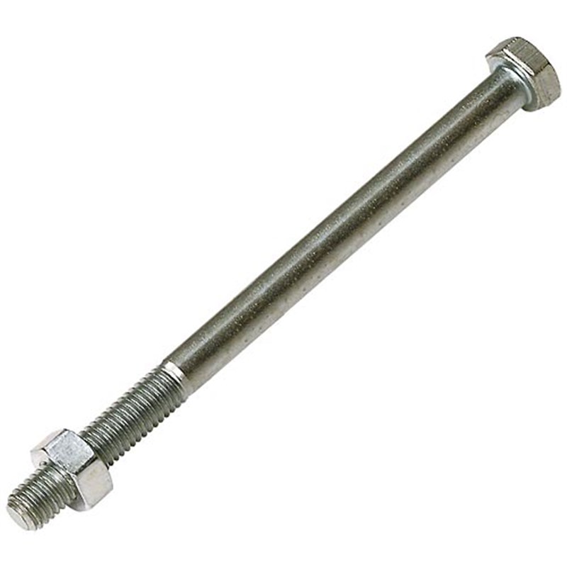 M10 x 120 Plated High Tensile Bolt & Nut (Pk 10)