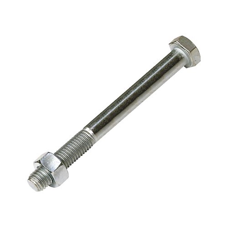 M12 x 120 Plated High Tensile Bolt & Nut (Pk 5)