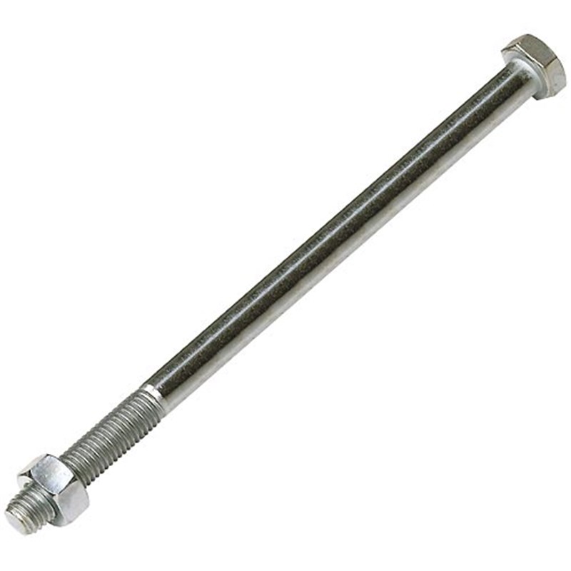 M12 x 200 Plated High Tensile Bolt & Nut (Pk 5)