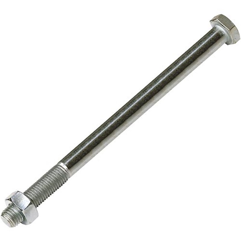 M16 x 200 Plated High Tensile Bolt & Nut (Pk 5)