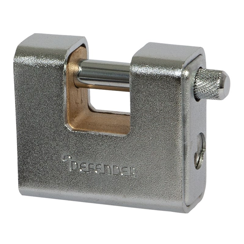 SQUIRE DFAW60 60mm Closed Shackle Armoured Brass Block Lock (DFAW60)