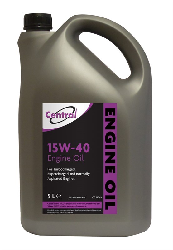 Central Spares, 15W-40 Engine Oil - 5Ltr