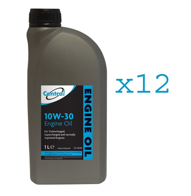 Central Spares, 10W-30 Engine Oil - 1Ltr