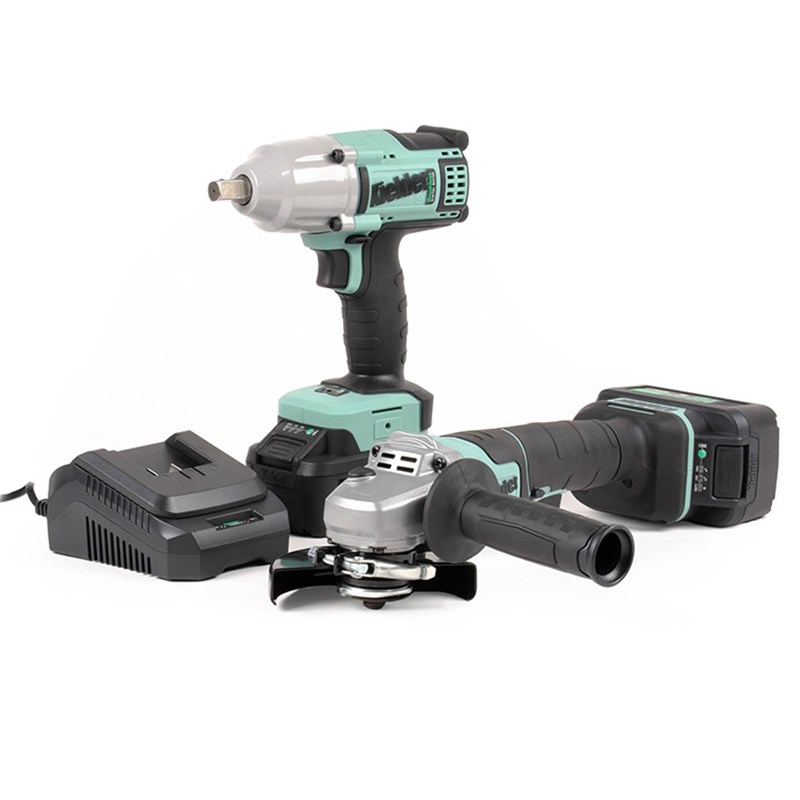 Kielder 18V Brushless Twin Pack - 700Nm Impact Wrench & Angle Grinder (KWT-TPK-08)