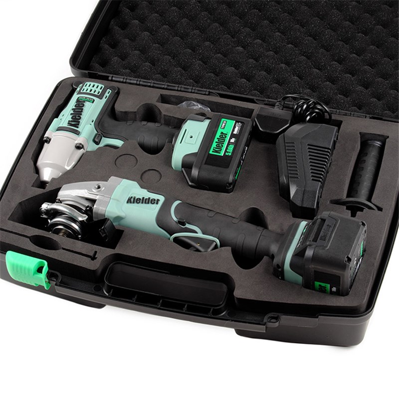 Kielder 18V Brushless Twin Pack - 700Nm Impact Wrench & Angle Grinder (KWT-TPK-08)