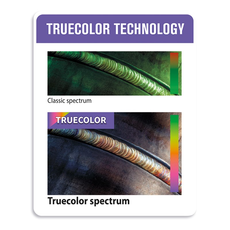 LCD Alien True Colour XXL Welding Helmet, Dual Shade 5-9 / 9-13