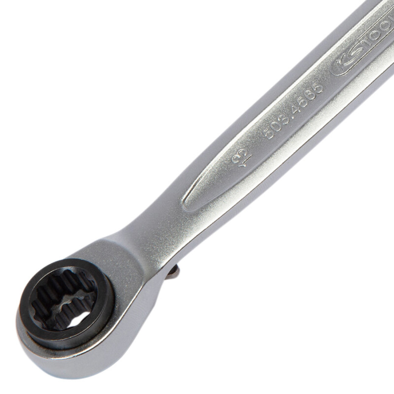 4 in 1 GEARplus Reversing Double Ratchet Ring Spanner, 10x13+17x19mm