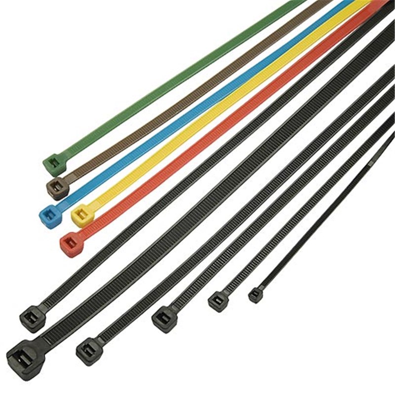 Pack of 700 Assorted Cable Ties in 7 Sizes