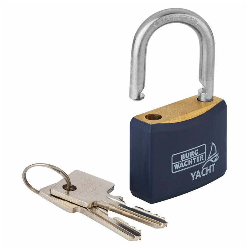 50mm Weatherproof Solid Brass Padlock (460 Ni 50)
