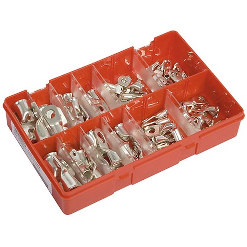 Electric Crimp Terminals Selection Box (Qty 80)