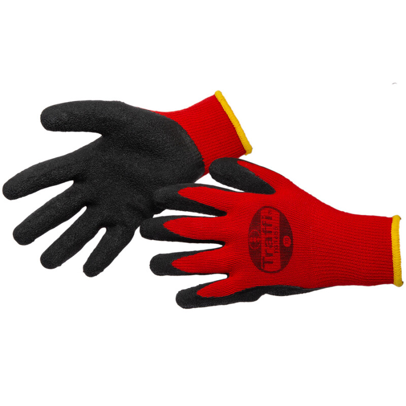 Latex Grip Gloves, size 10