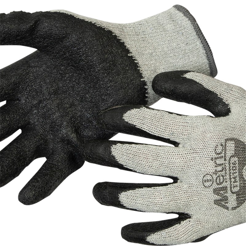Latex Grip Gloves, size 9