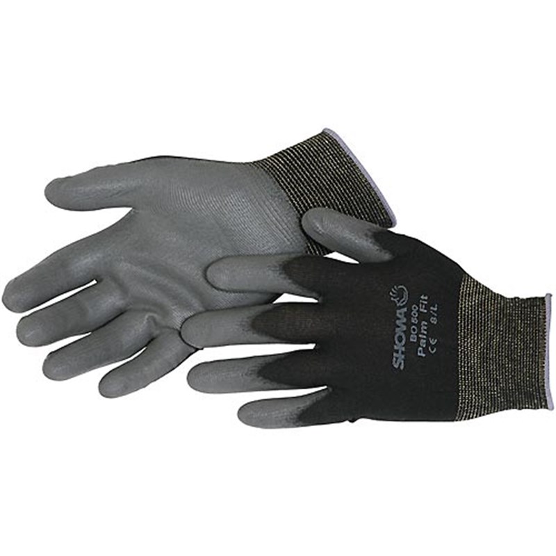 Showa B0500 Palm Fit Gloves, size 8 (L)