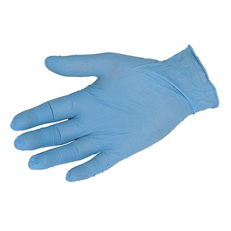 Blue Nitrile Gloves, X Large, Pk 100 