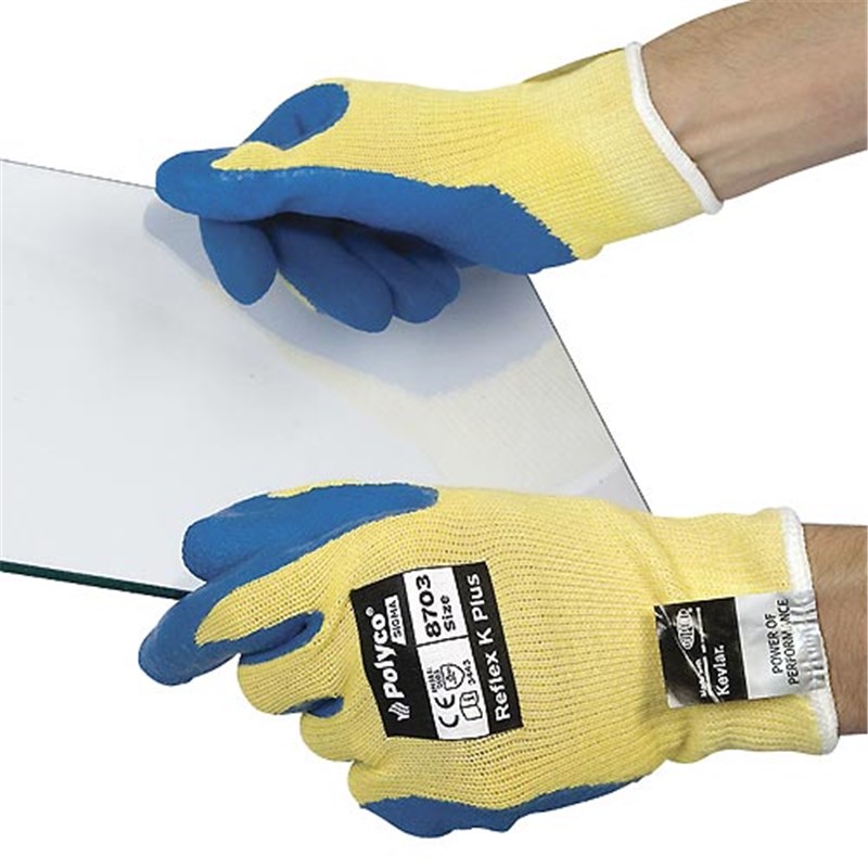 Reflex-K Plus (Kevlar) Cut Resistant Gloves, Size 10