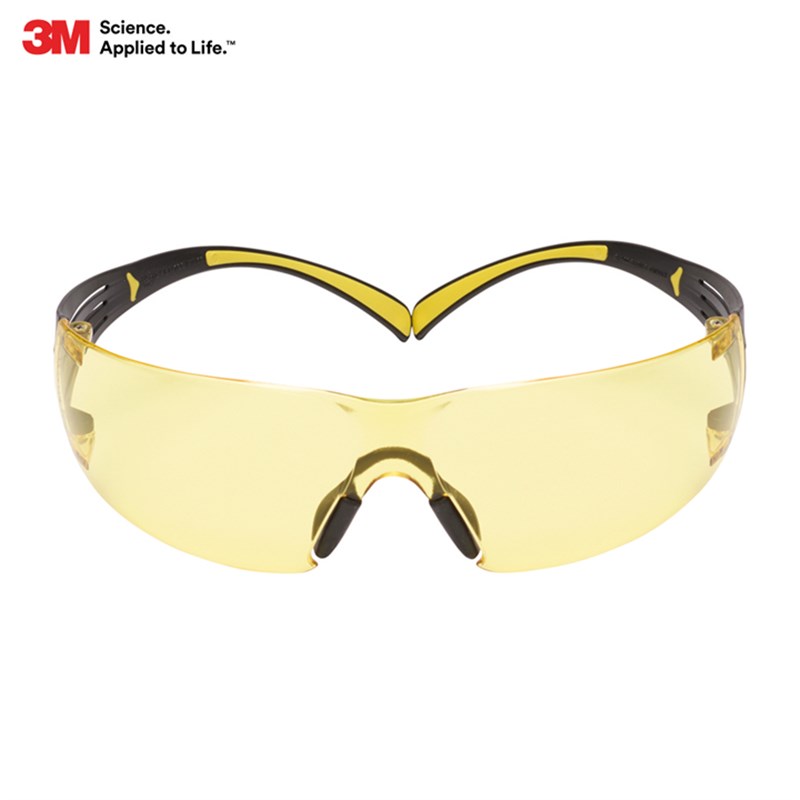 3M™ SecureFit™ SF403 Safety Spectacles - with Amber Lenses