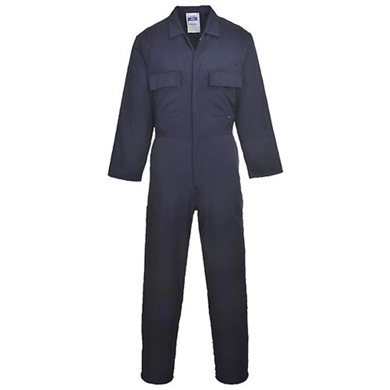 Portwest Poly-cotton Boiler Suit, X Large – Navy