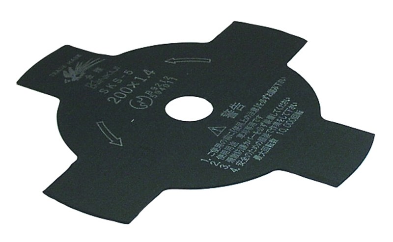Brushcutter Blade, 4 Tooth Metal