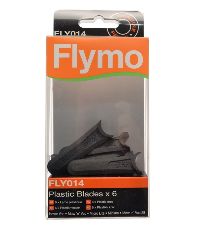 Flymo Plastic Cutter Blades x 6   5138469-90  FLY014