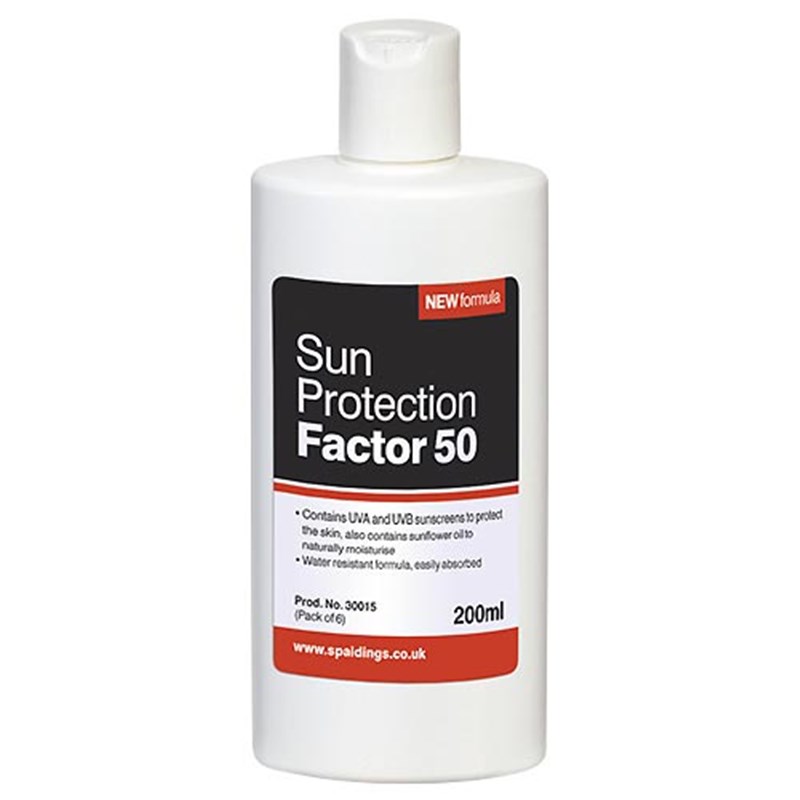 SPF50 Sun Screen Lotion, 200ml (Pk 6)