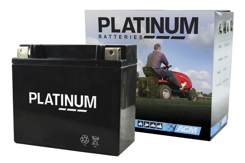 PLATINUM BATTERY U1-9  - 12V / 24AMP - L/H POS