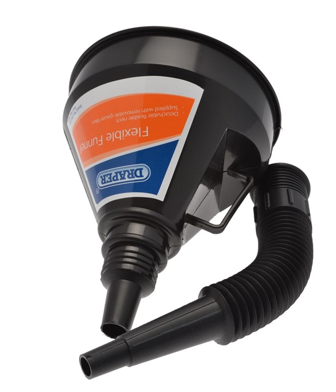 Plastic Funnel With Tube & Metal Gauze