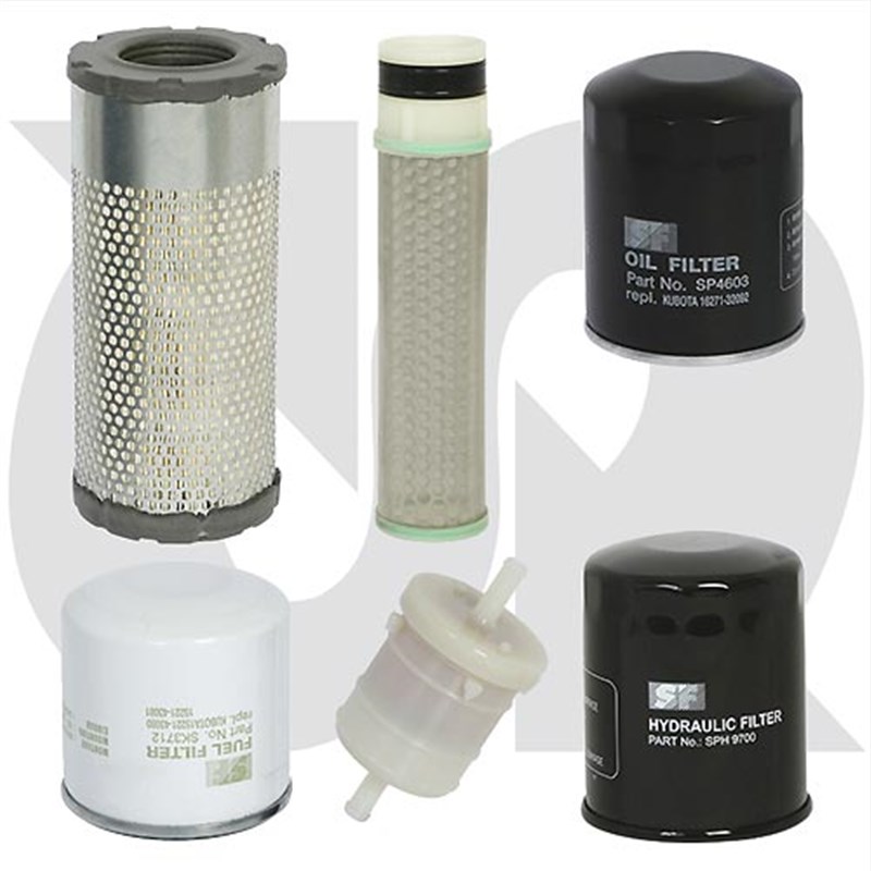Filter Service Pack - to fit Kubota F3890