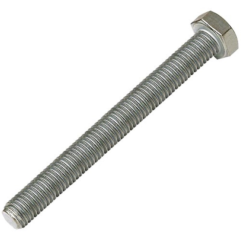 M10 x 100 Plated High Tensile Set Screws (Pk 10)