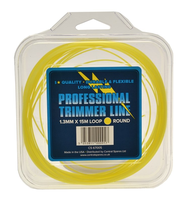 NYLON LINE - 1.3MM ROUND LOOP 15M