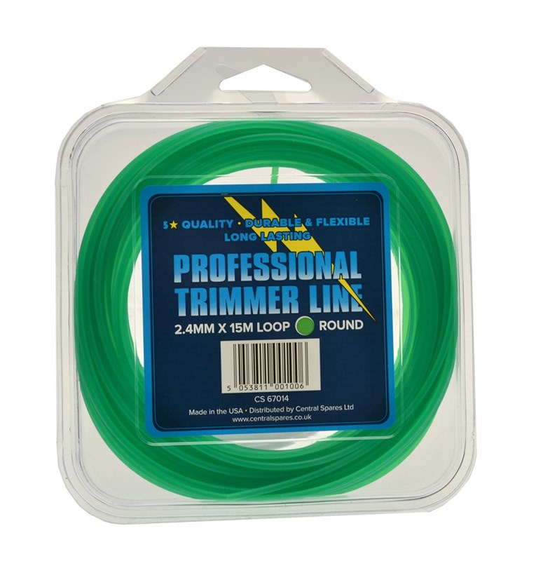 NYLON LINE - 2.4MM ROUND LOOP 12M