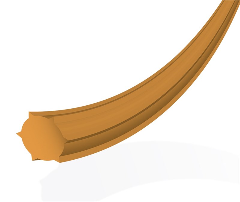 NYLON LINE 2.4mm 6 BLADE (TITANIUM PRO-LINE66 PLUS) 15m LOOP