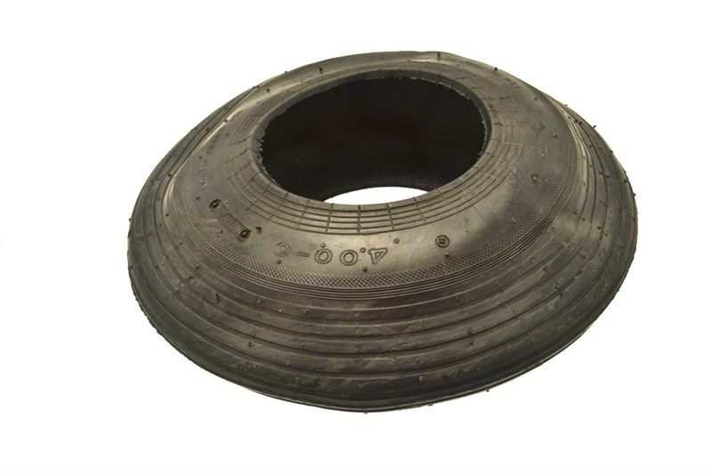 BUDGET  (Tube Type)  400 x 6  4PLY  RIBBED TYRE