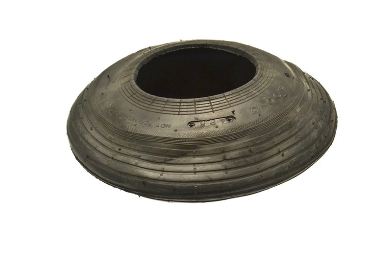 BUDGET  (Tube Type)  400 x 6  4PLY  RIBBED TYRE