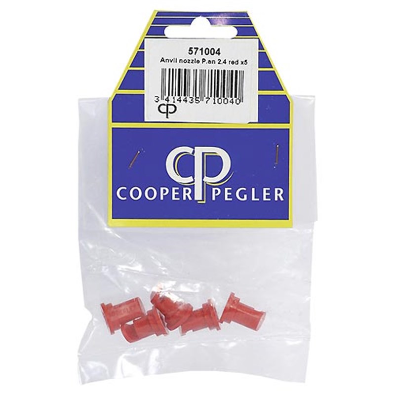 CP Anvil Nozzle 2.4 Red (Pk 5)