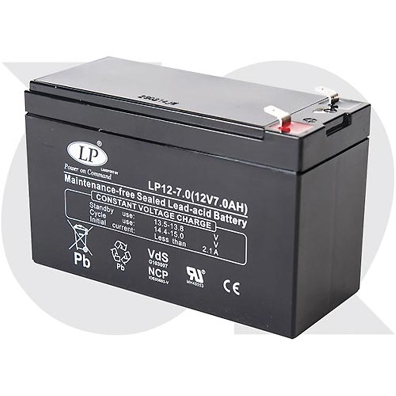 NSA LP12-7 T1 Type 12v Landport Sealed Battery. AHR 7