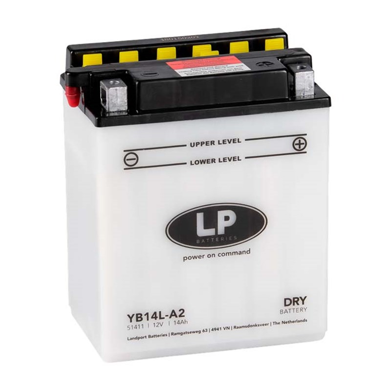 Non-Sealed Battery, 12v 14amp R/H pos