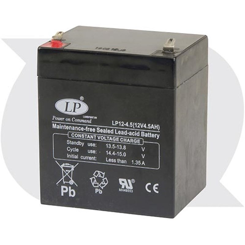NSA LP12-4.5 T1 Type 12v Landport Sealed Battery. AHR 4.5