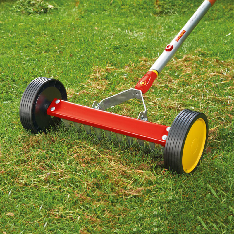 WOLF-Garten Multi-change® Roller Moss Removal Rake 30cm (URM3)